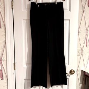Express Editor Dress Pants/Slacks, Boot Cut, Black